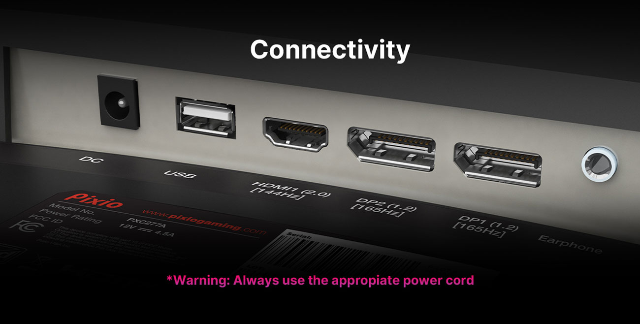 Pixio PX277 PRO Gaming Monitor